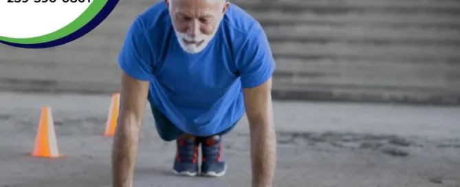 Senior exercising | Activities for homebound seniors