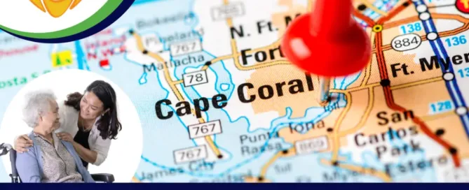 Map of Cape Coral | Abby Services Alzheimer Care