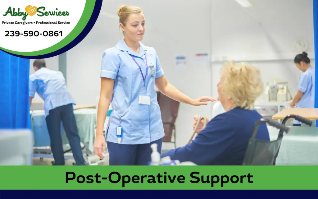 Post-Operative-Support Nurse Offering Post Operative Support | Abby Services