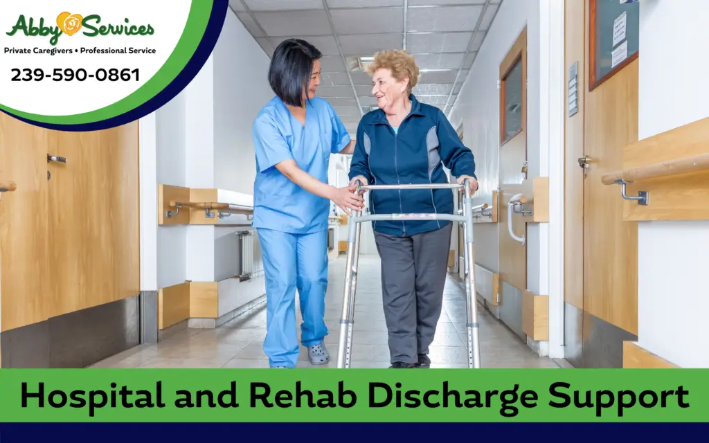 Senior-Hospital-and-Rehab-Discharge-Support Nurse offering Senior Hospital and Rehab Discharge Support