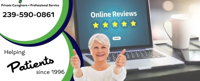 Happy Abby Services Customer with Online Reviews